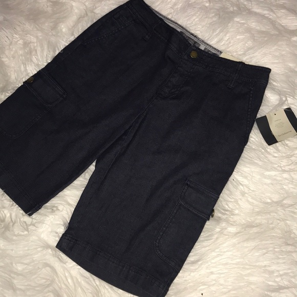 Liz Claiborne Sloan Bermuda Shorts - Picture 2 of 4